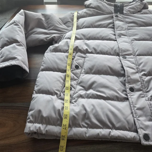 Guess Men's Gray Puffer Ski Snowboard Jacket NWOT Hooded XL Warm Cozy - Picture 10 of 12